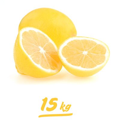Lemons 15kg.